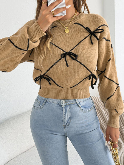 Bow Knit Sweater