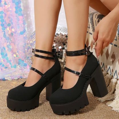 Lolita Chunk Pumps