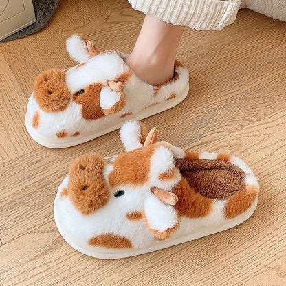 Cozy Cow Slippers