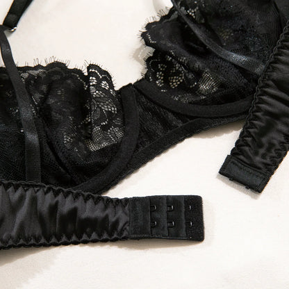 Romantic Lace Halter Set