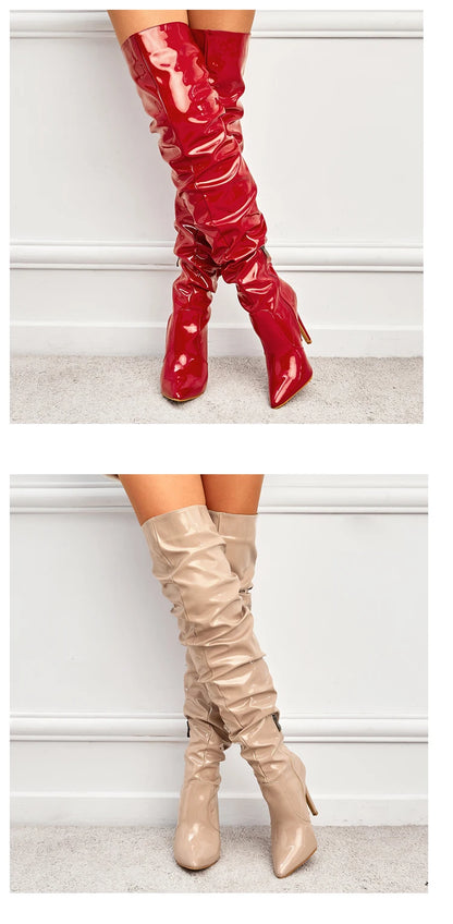 Eilyken Patent Leather Boot