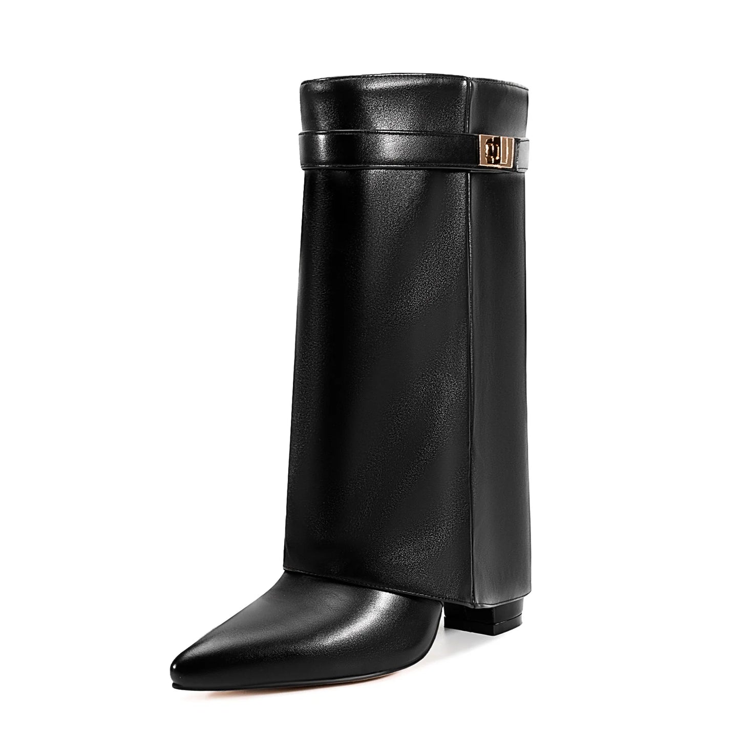 Metal Buckle Boot