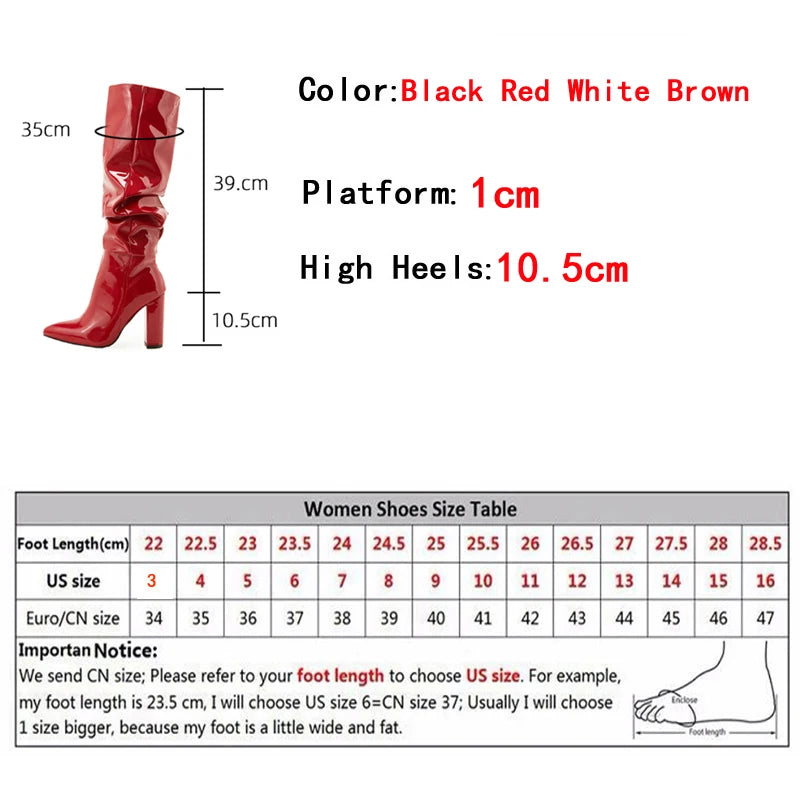 Pleated Point Slip On Boot