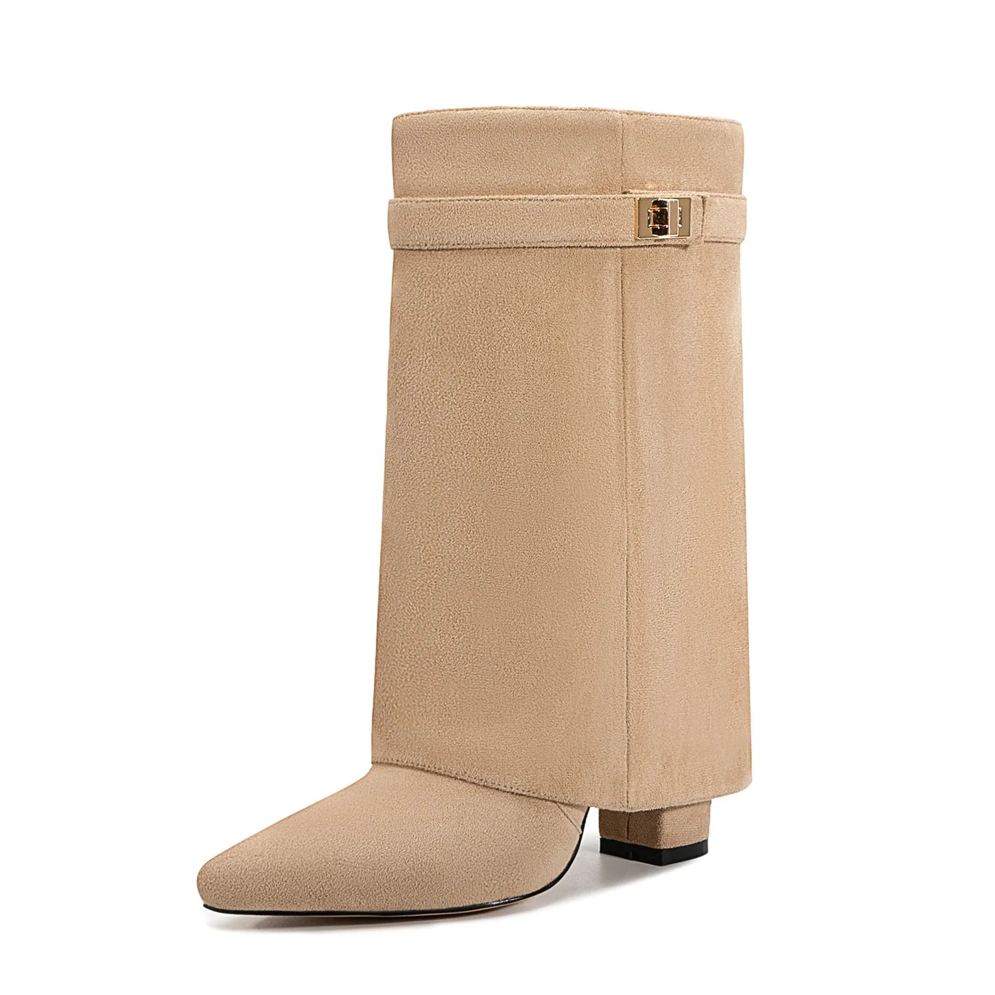 Metal Buckle Boot