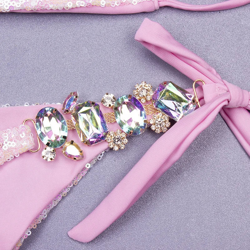 Sequined Rhinestone