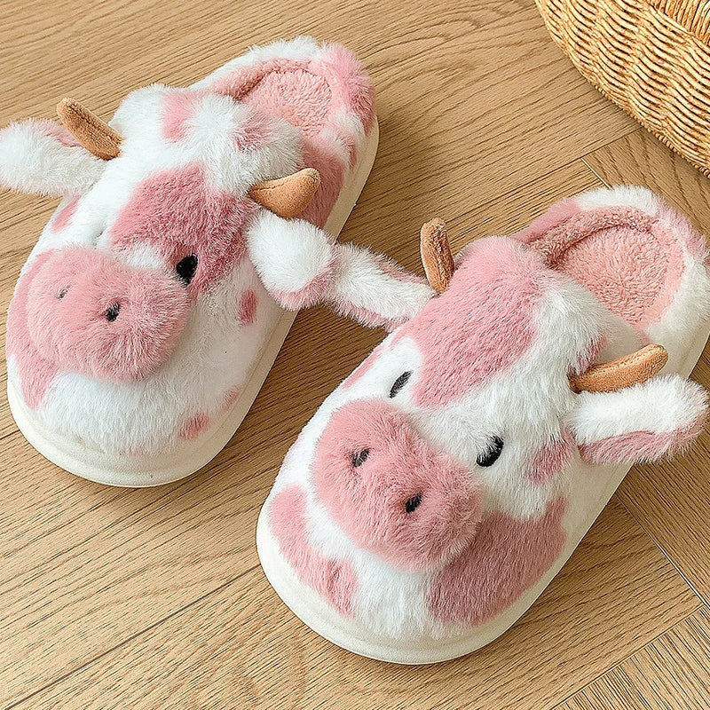 Cozy Cow Slippers