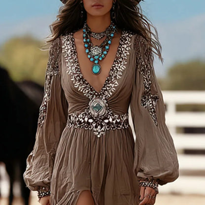 Retro Boho Dress