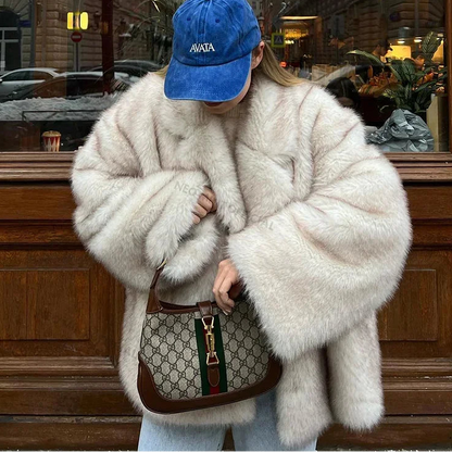 Oversized Fur Coat
