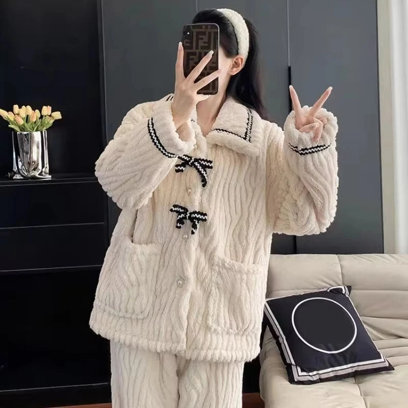 Warm Princess Pajama Set