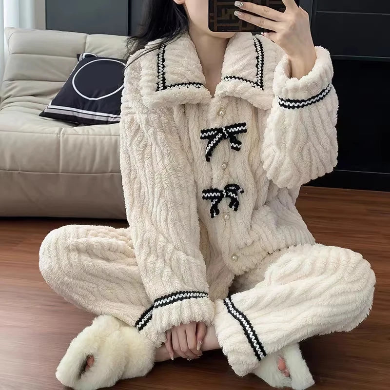 Warm Princess Pajama Set