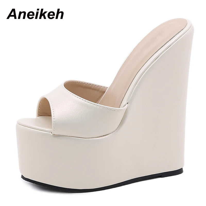 Peep Toe Wedge