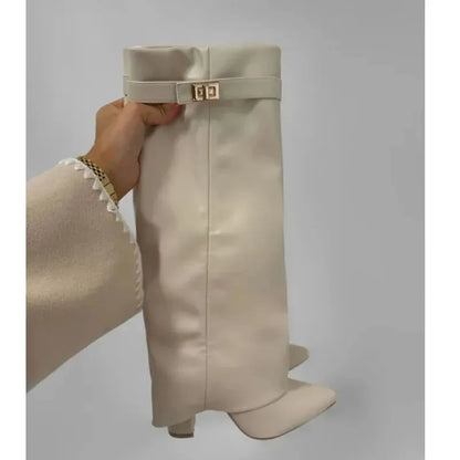Metal Buckle Boot