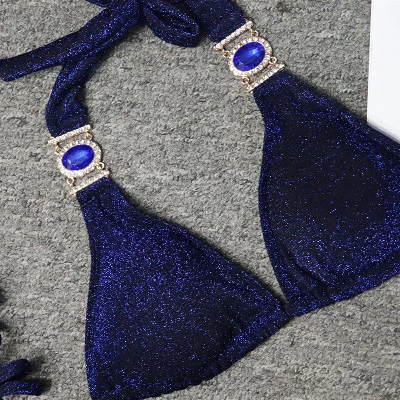 Rhinestone Diamond Bikini