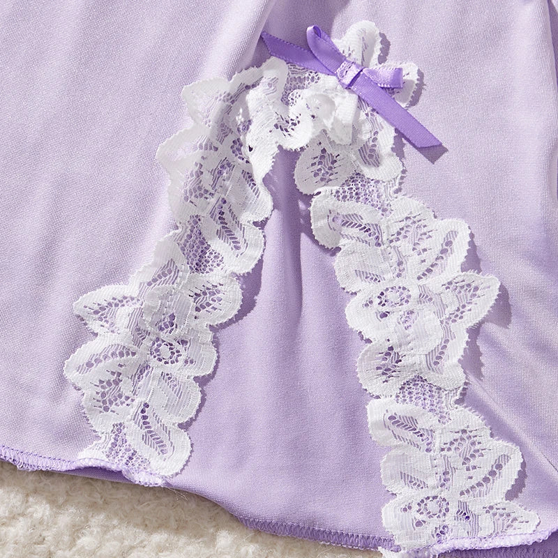 Transparent Lace Patchwork