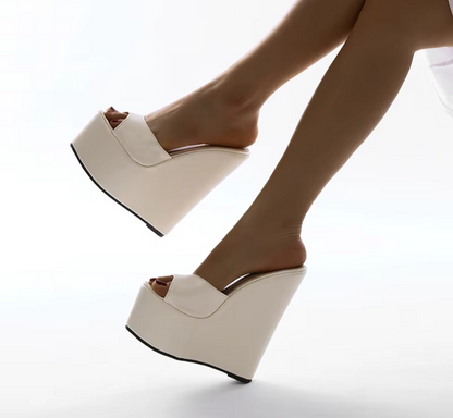 Peep Toe Wedge